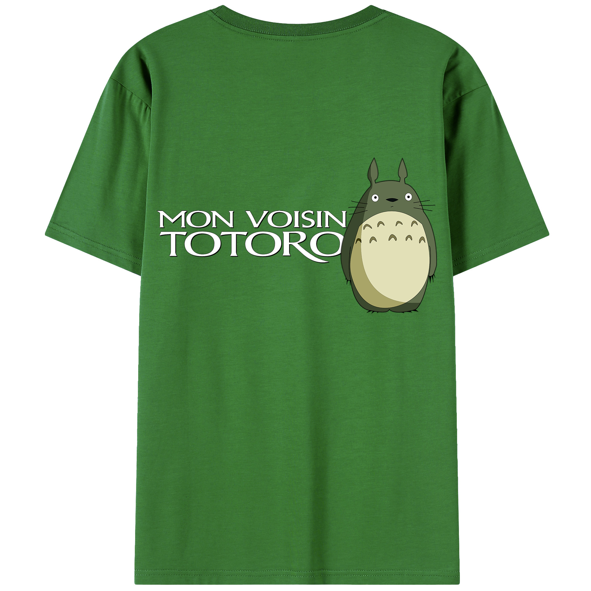 （画像用） となりのトトロ 草壁メイ 草壁サツキ My Neighbor Totoro Satsuki Kusakabe Mei Kusakabe レディース半袖Tシャツ(バックプリント)